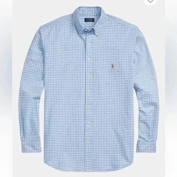 Polo Ralph Lauren Big & Tall Gingham Oxford Shirt sz 4XL - Picture 12 of 12